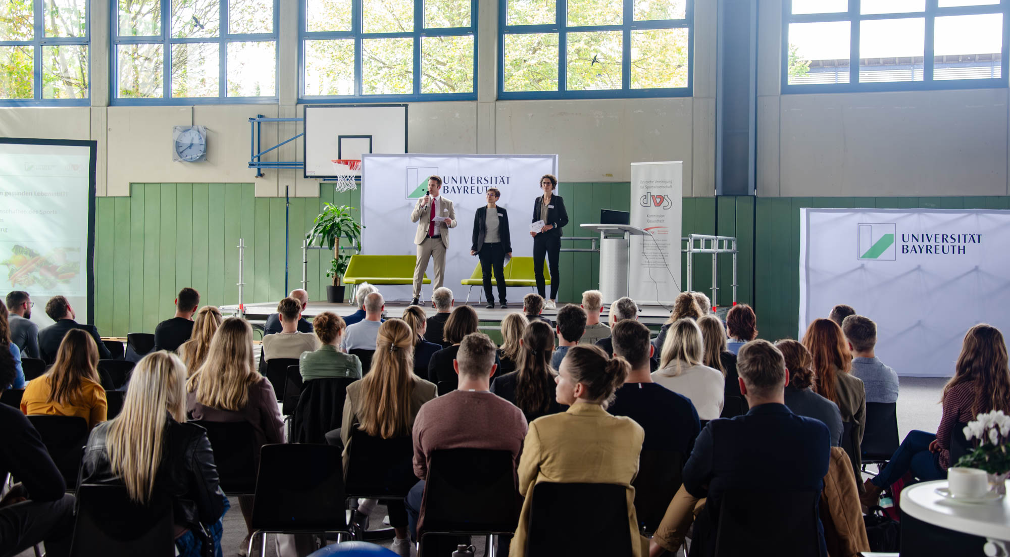 Tagungsanmoderation durch Prof.in Susanne Tittlbach, Prof. Othmar Moser und Prof.in Henkel-Oberländer